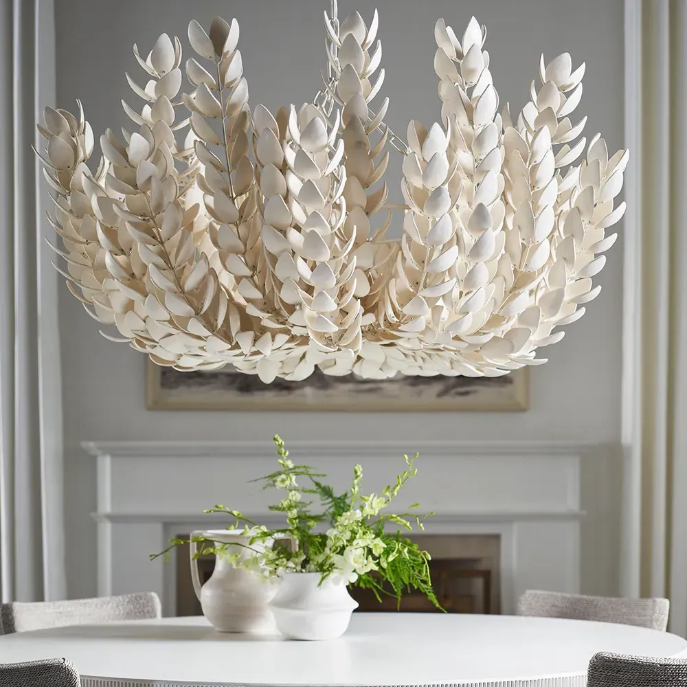 Coco Magnolia Oversized Pendant - Off-White, Coco Shell