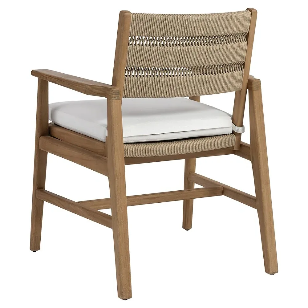 Covington Outdoor Arm Chair - Natural, Teak