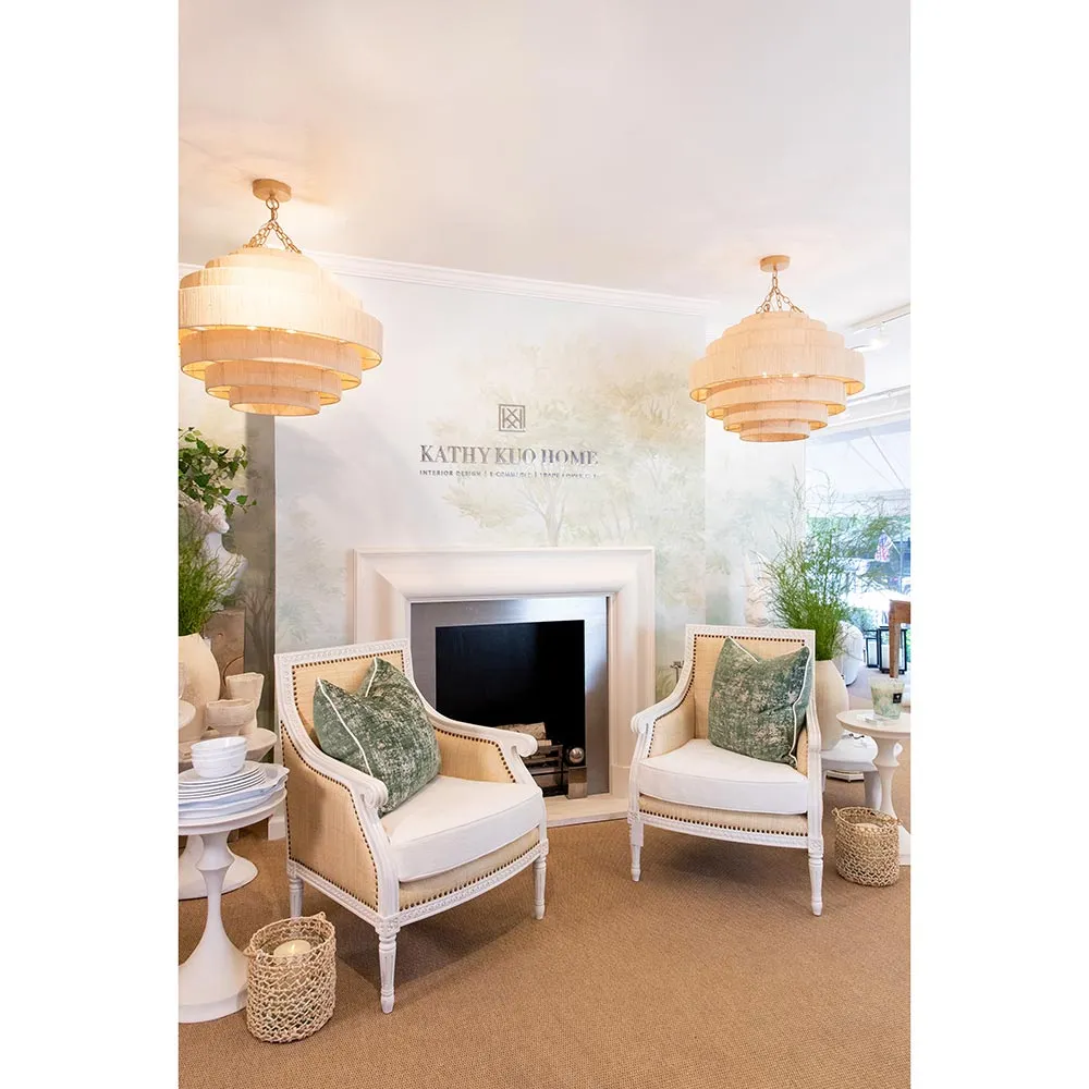 Everly Outdoor Pendant - Natural Oatmeal, Wicker