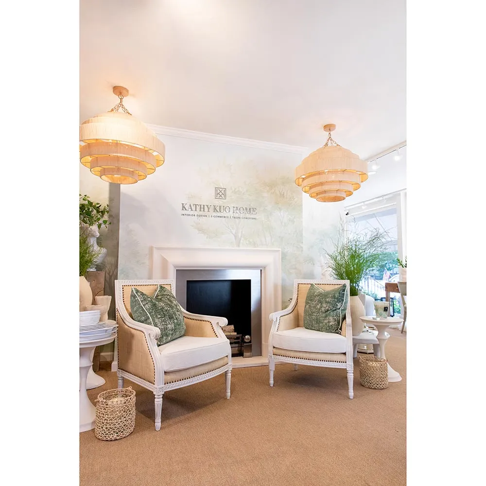 Everly Outdoor Pendant - Natural Oatmeal, Wicker