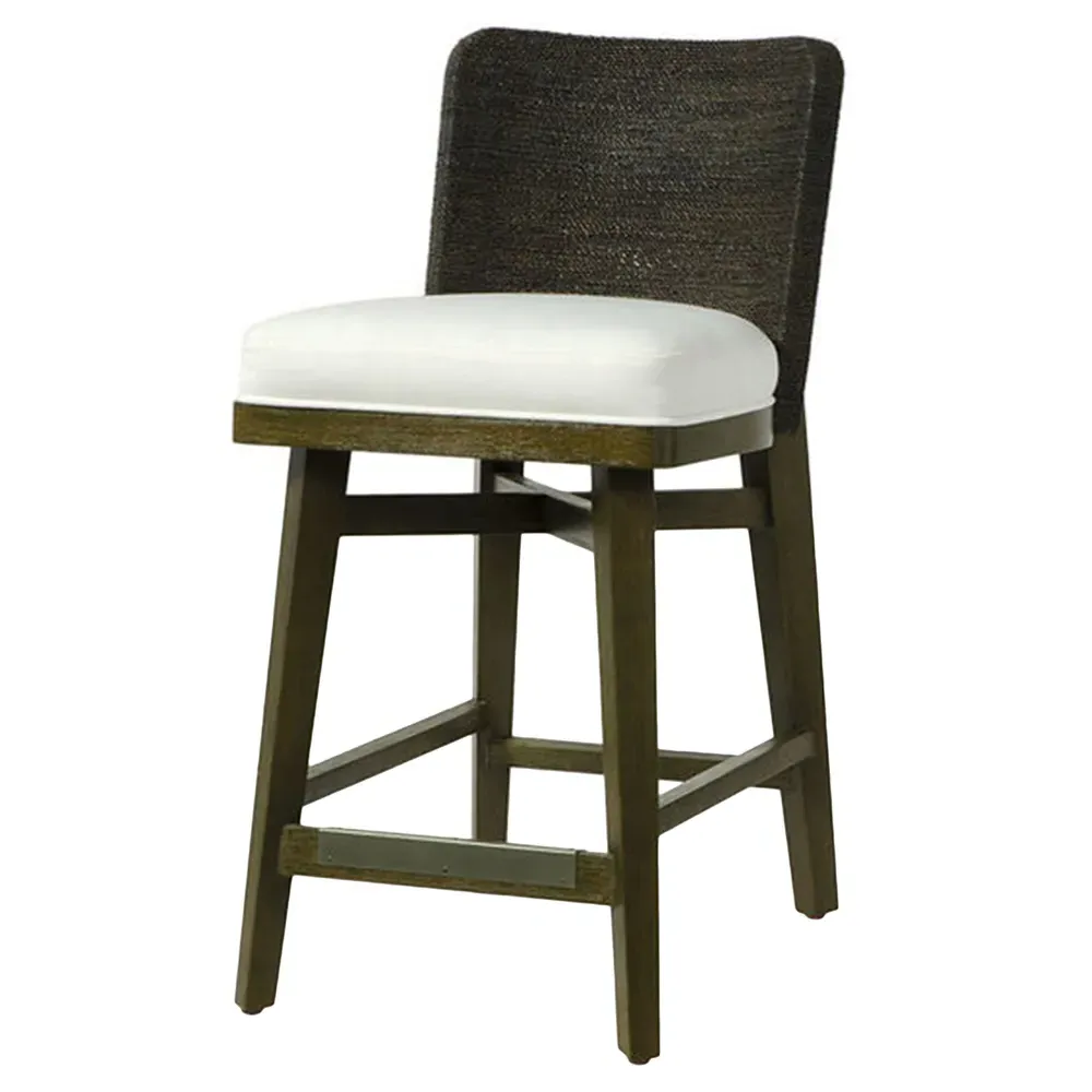 Francis Counter Stool - Charcoal, Hardwood image