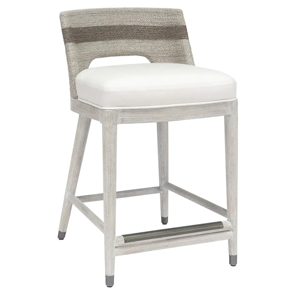 Fritz Counter Stool - White, Lampakanai Rope image
