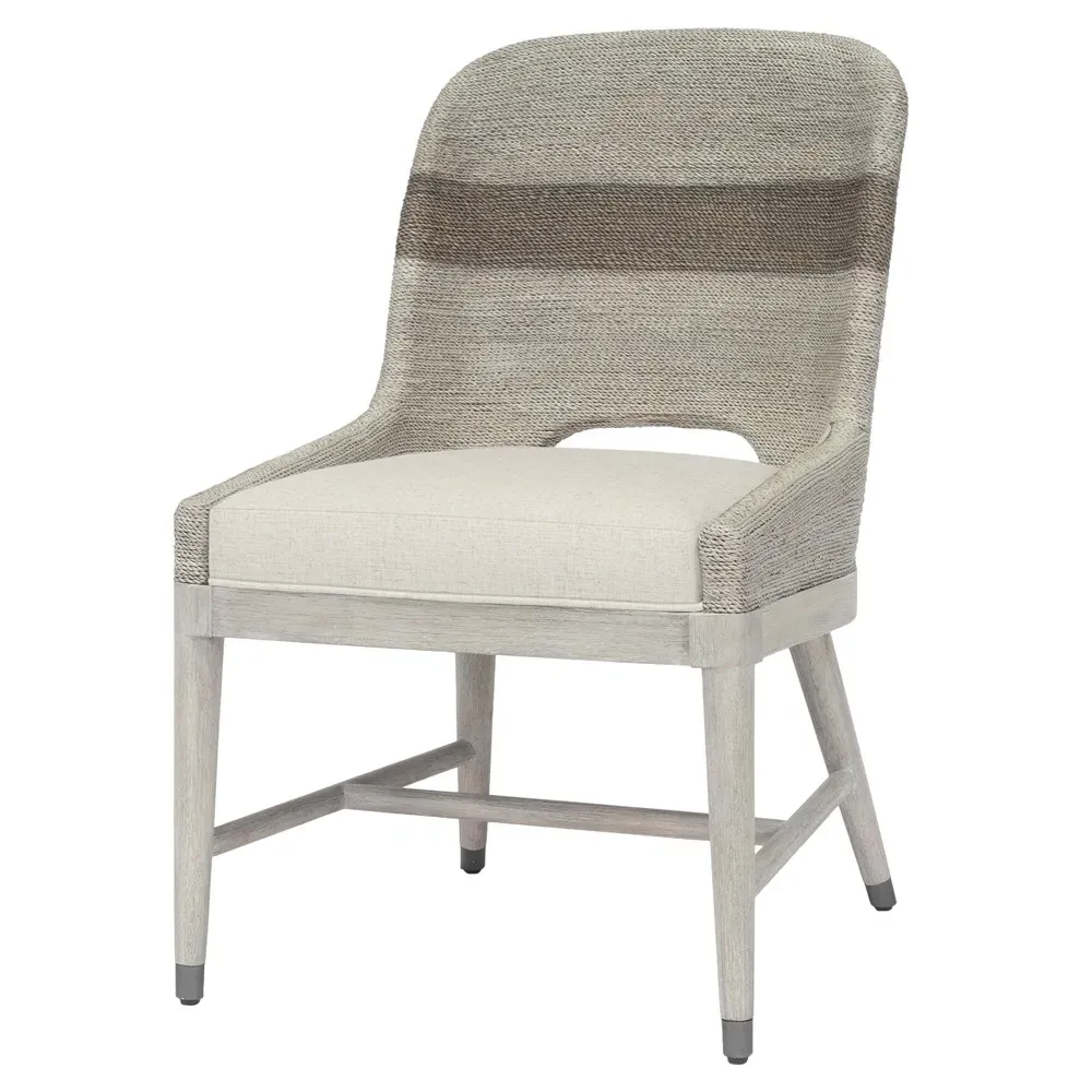 Fritz Dining Chair - Beige, Lampakanai Rope