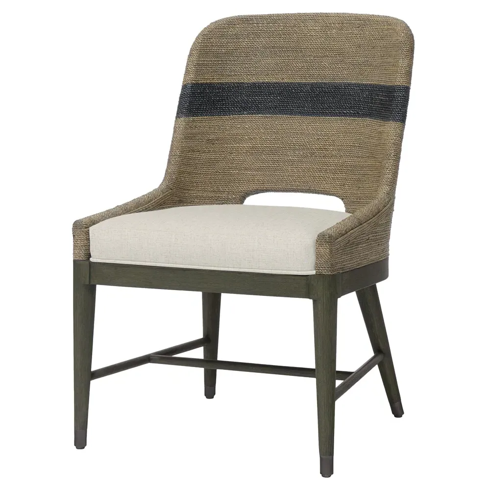 Fritz Dining Chair - Beige, Woven Rope image