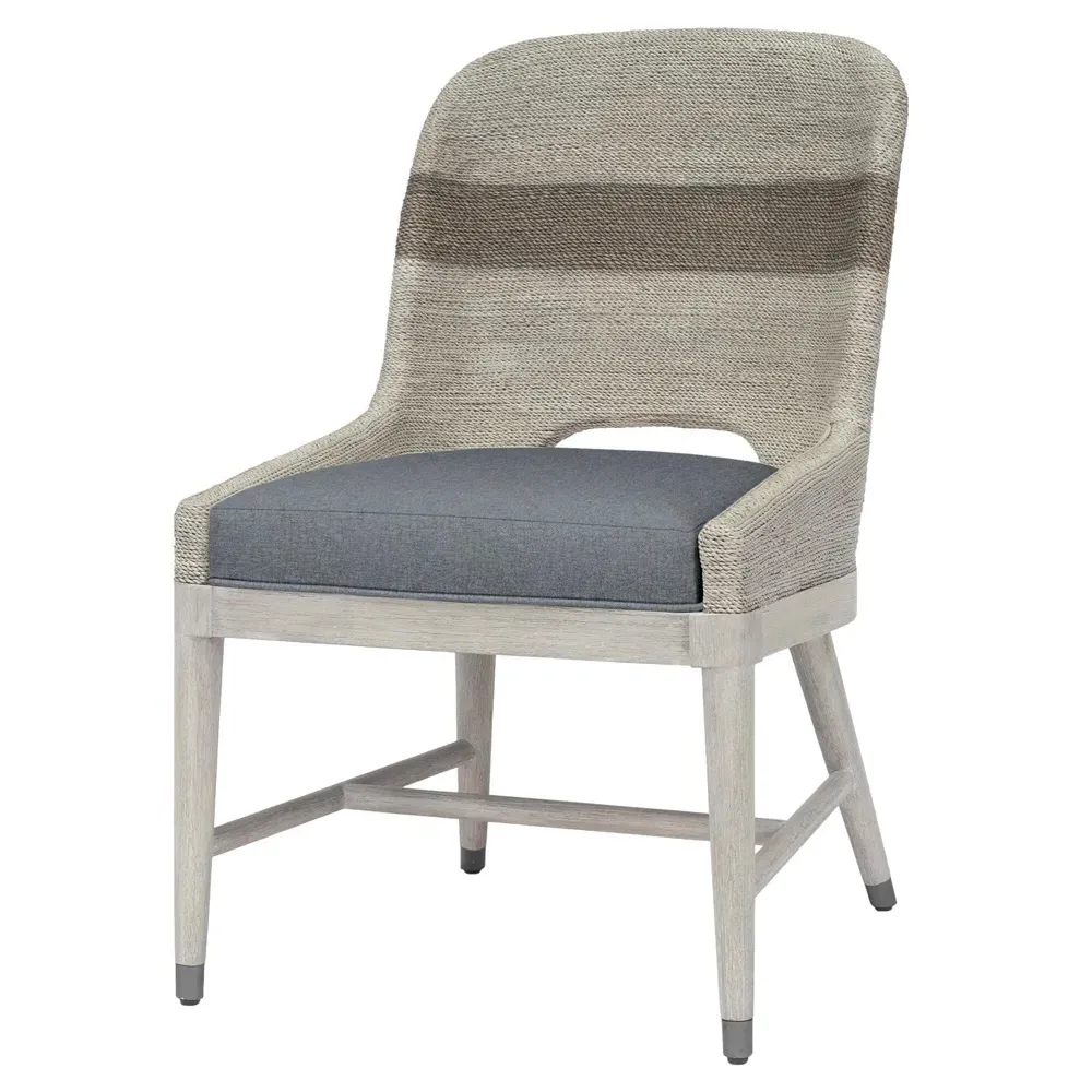 Fritz Dining Chair - Blue, Lampakanai Rope