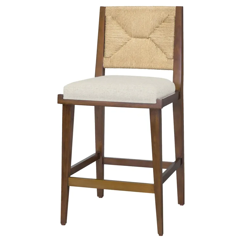Grant Counter Stool - Beige, Walnut image