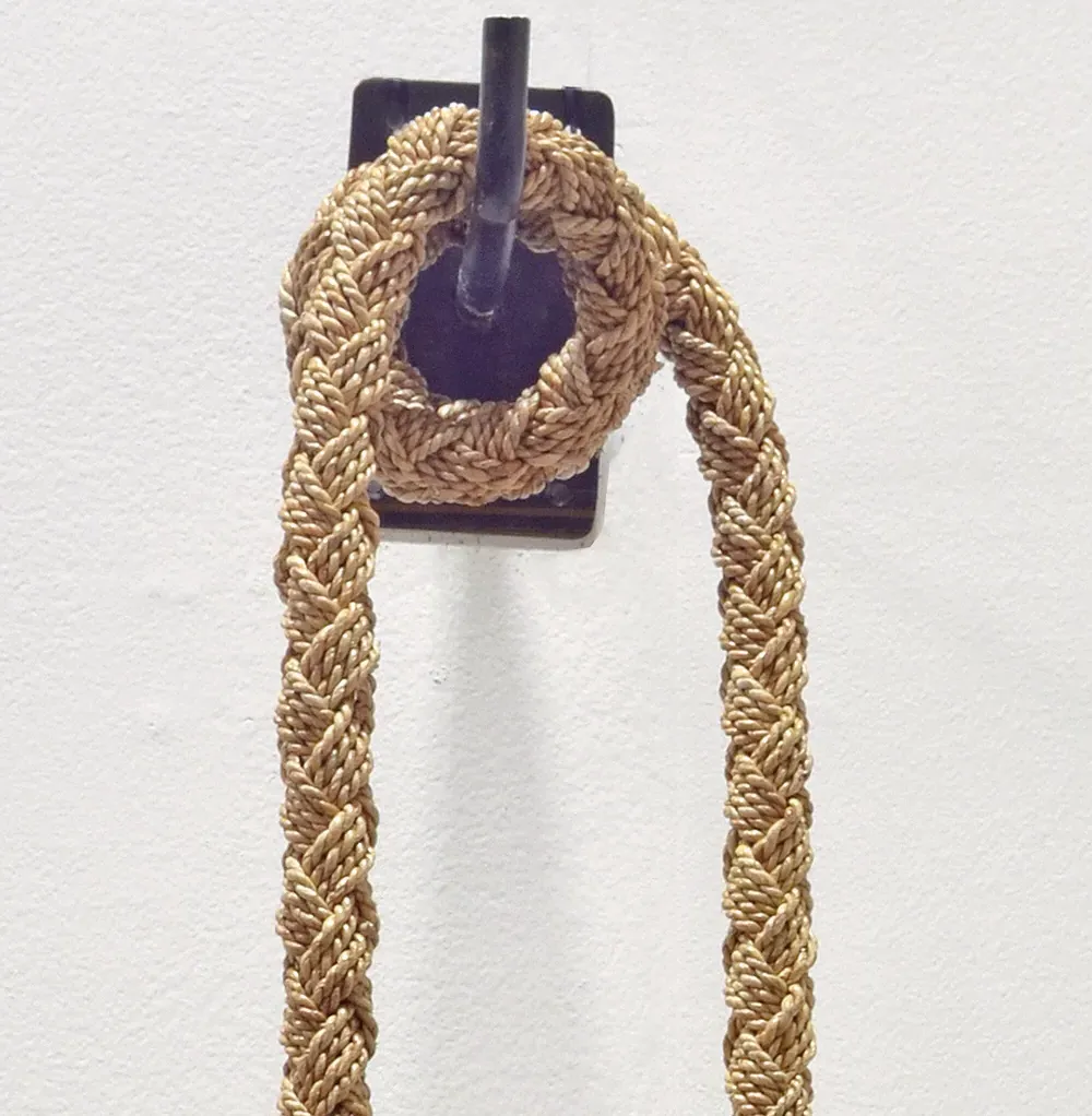 Green Oaks Hanging Wall Pendant - Natural, Abaca Rope