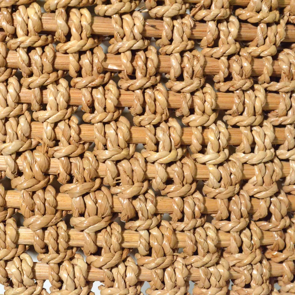 Green Oaks Rope Rattan Woven Pendant - Beige