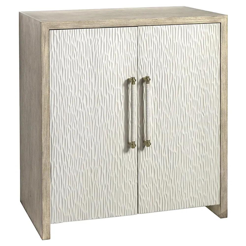 Halloway Bar Cabinet with Storage - Grey, Hardwood image