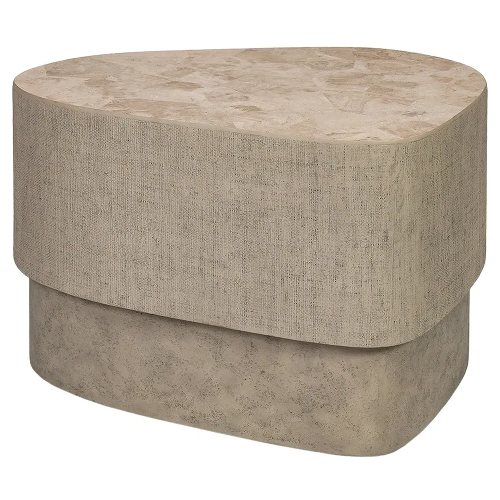 Holland Tall Outdoor Coffee Table - Natural, Resin