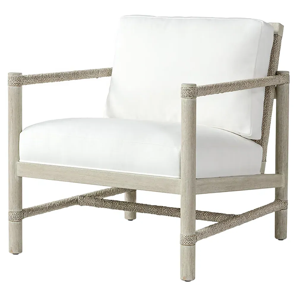 Norton Occasional Chair - Whitewash, Hardwood image