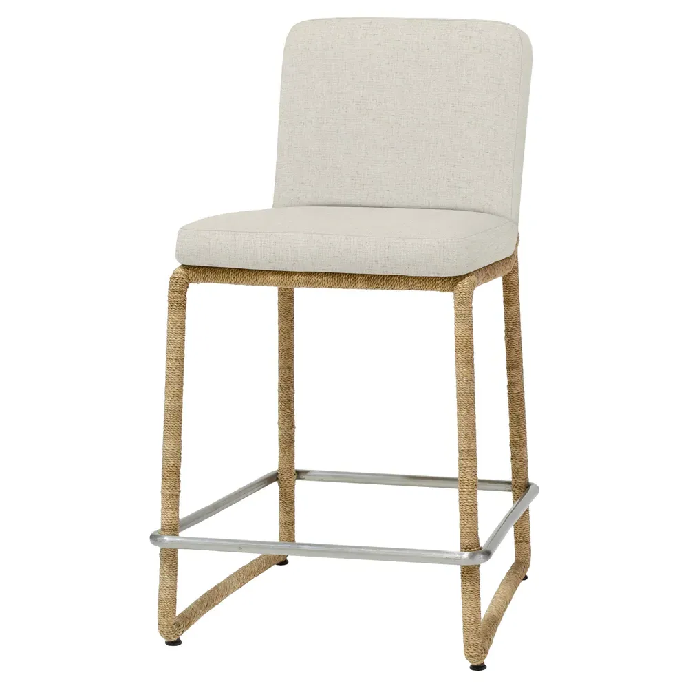 Stillwater Counter Stool - Beige, Natural Rope image