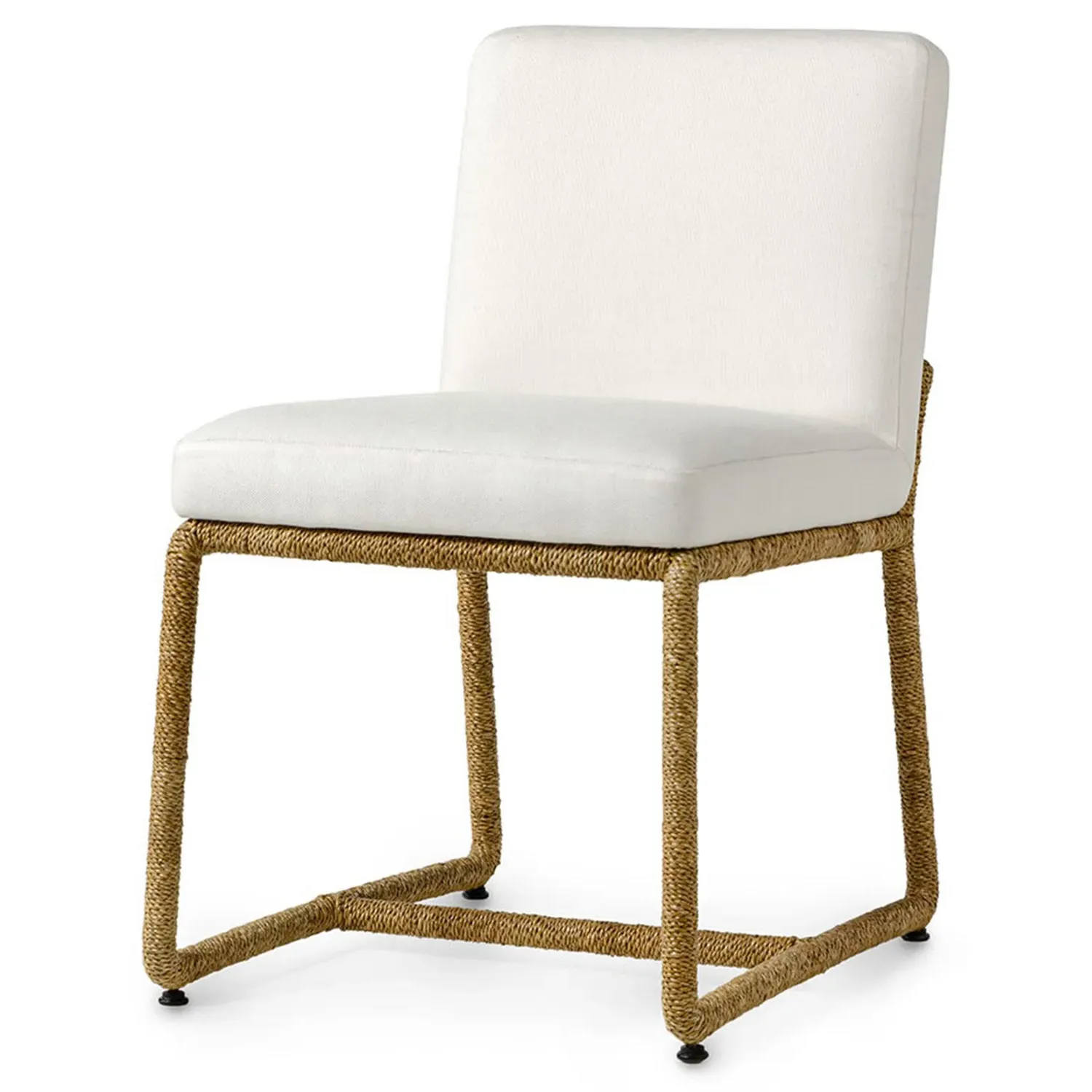 Stillwater Dining Side Chair - White, Rope image