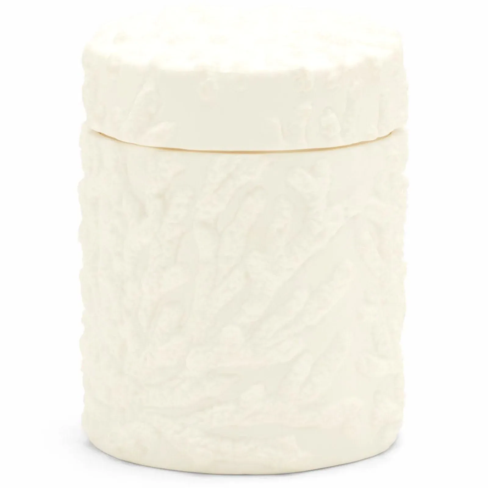 Alanya Large Canister - White, Porcelain