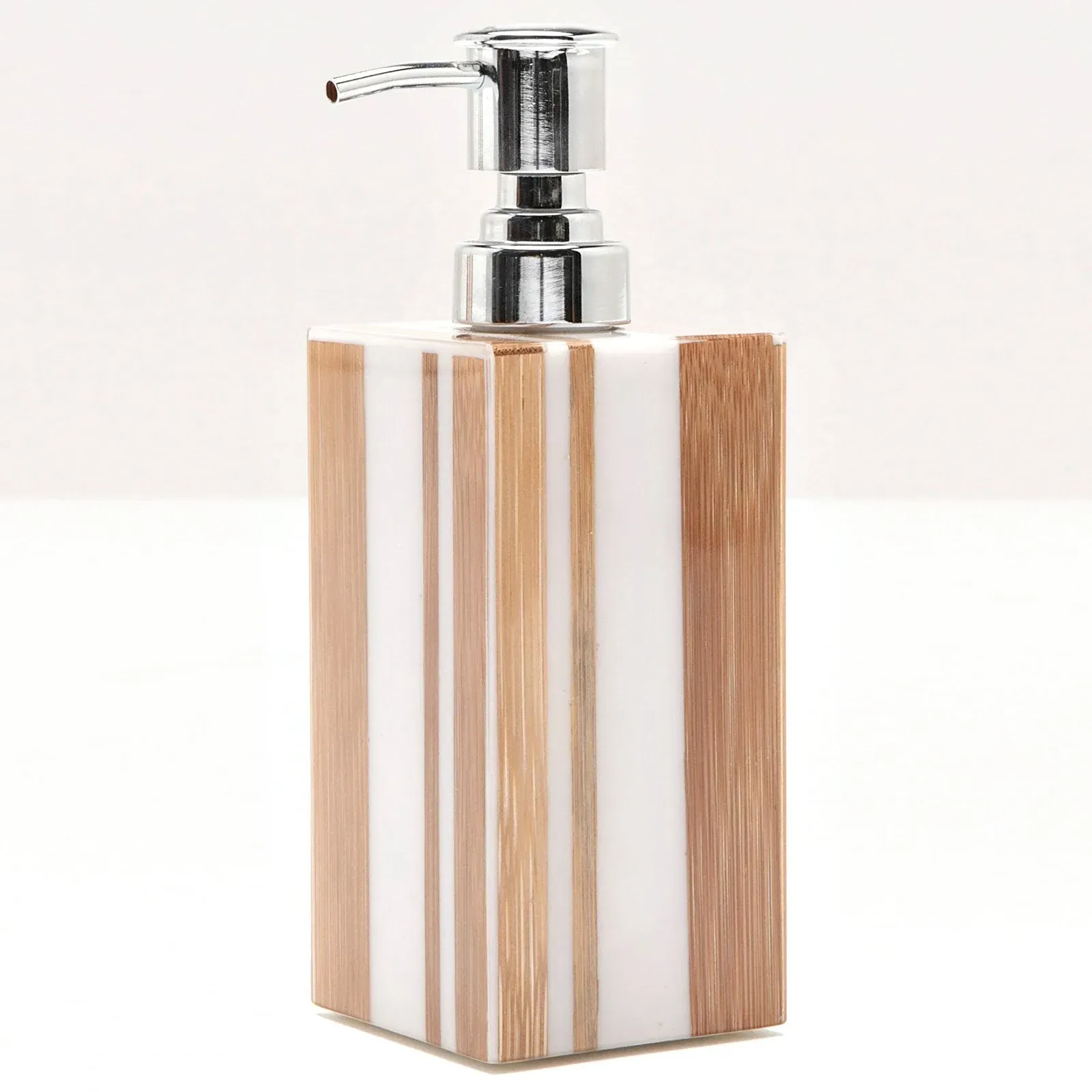 Ashford Soap Pump - Brown, Bamboo