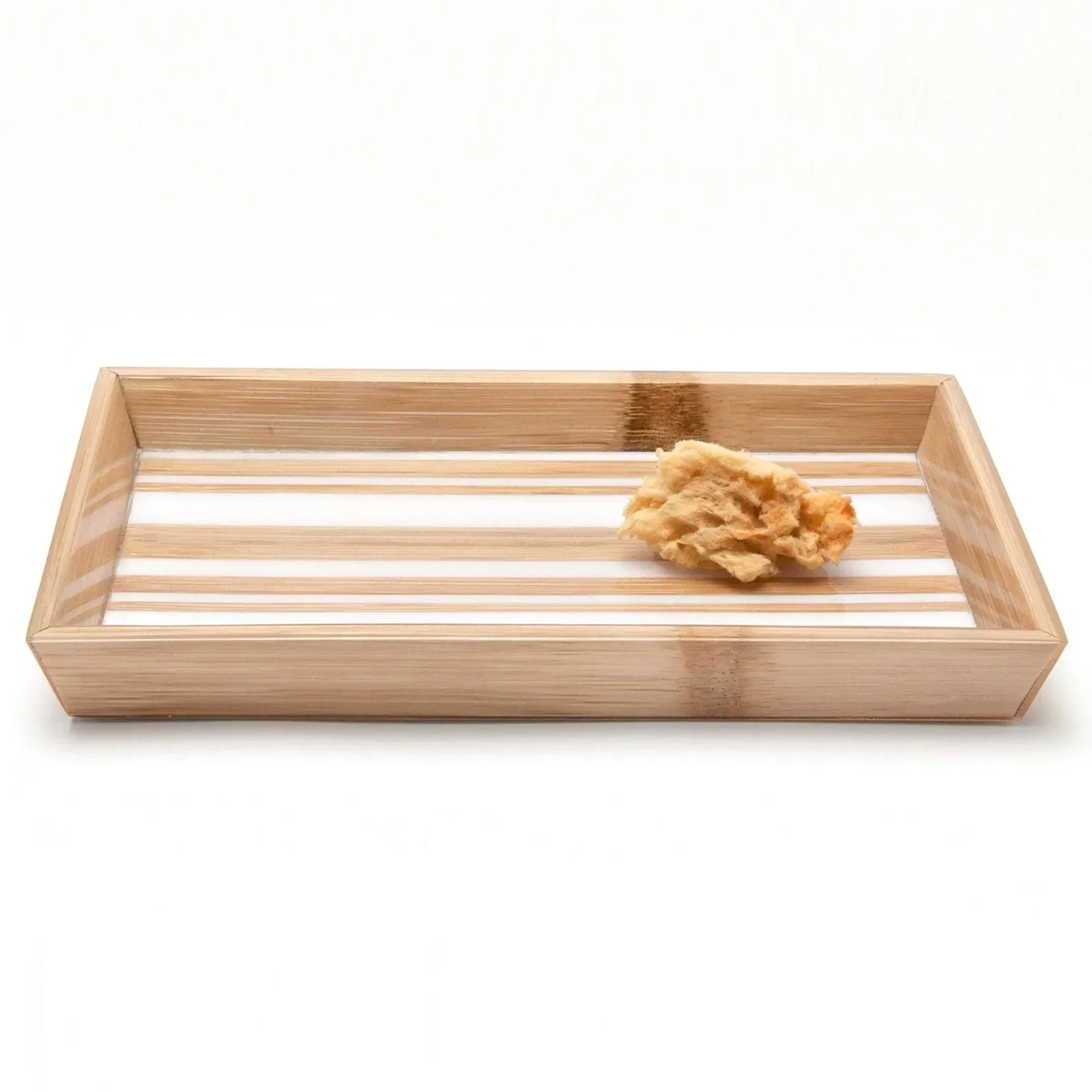Ashford Tray Set - Brown, Bamboo