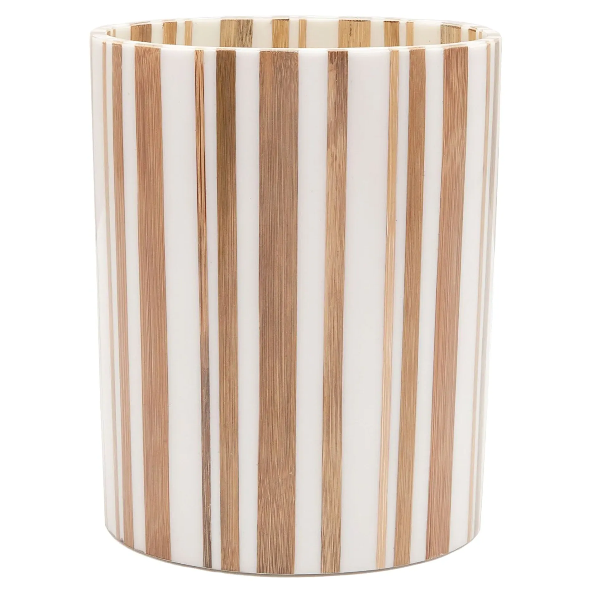 Ashford Waste Basket - Brown, Bamboo