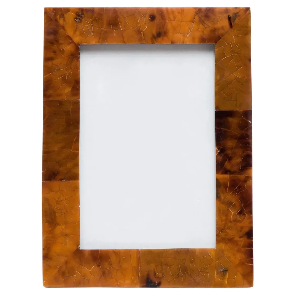 Basel 4x6 Picture Frame - Caramel, Shell image