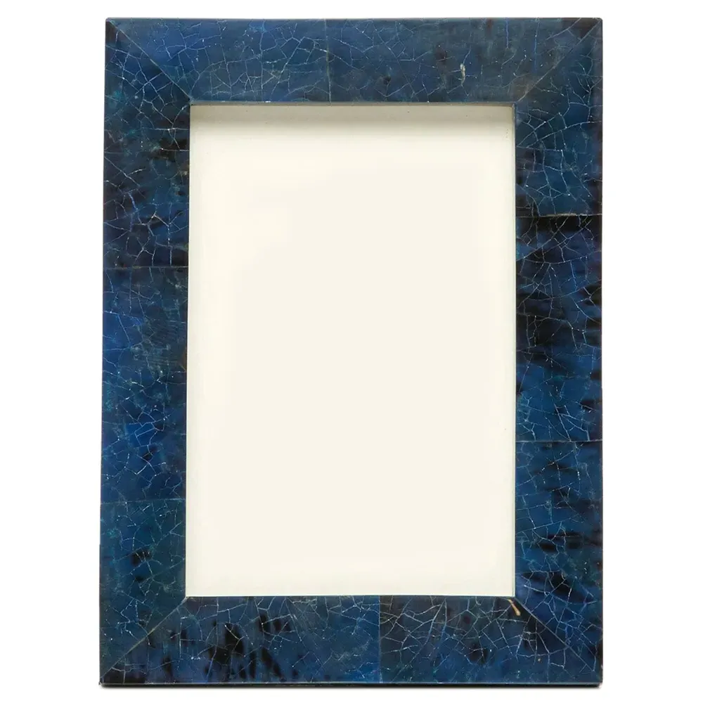 Colmar 4x6 Picture Frame - Dark Blue, Pen Shell image