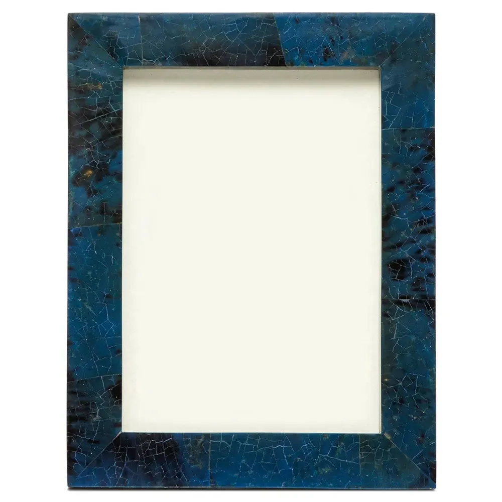 Colmar 5x7 Picture Frame - Dark Blue, Pen Shell