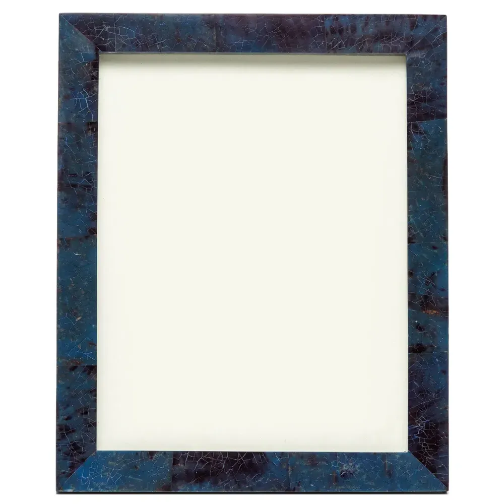 Colmar 8x10 Picture Frame - Dark Blue, Pen Shell