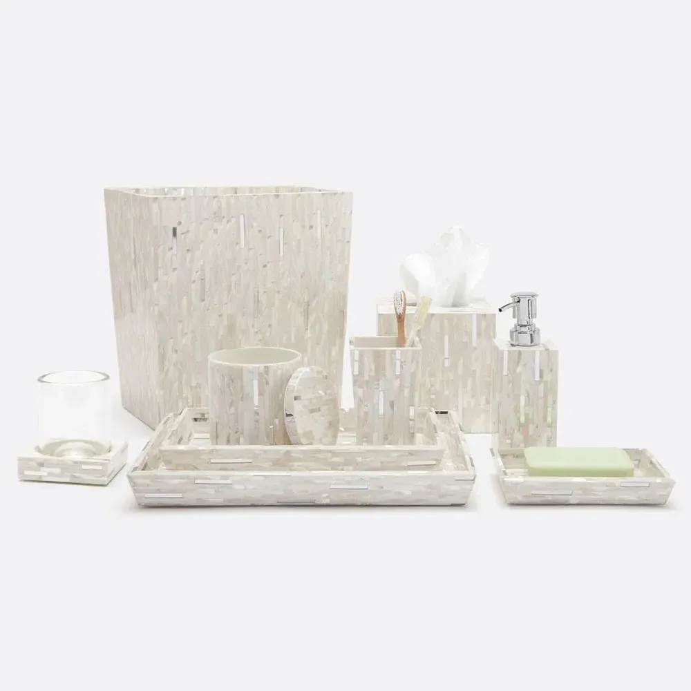 Cortona Shell Soap Dish - Silver