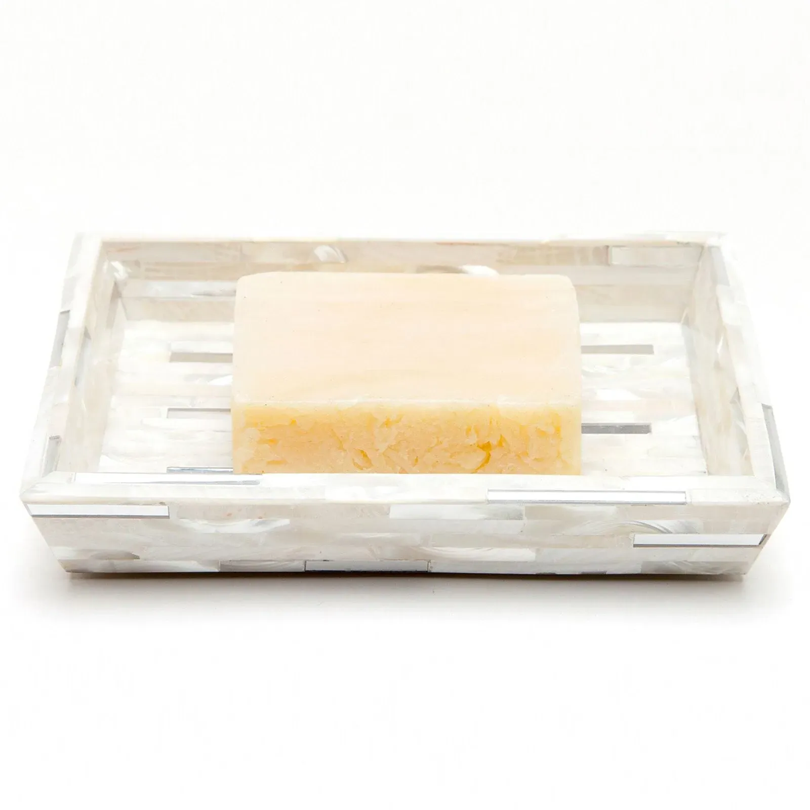 Cortona Shell Soap Dish - Silver image