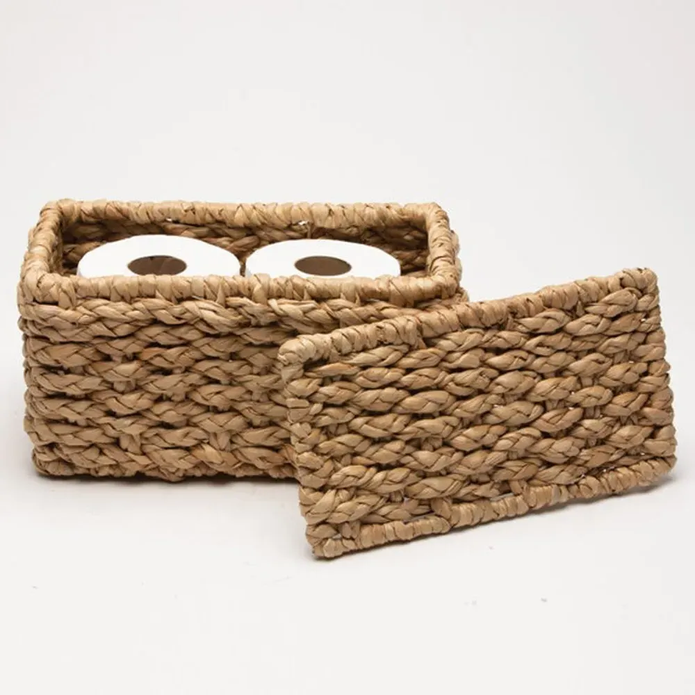 Destin Double Toilet Paper Holder - Brown, Seagrass