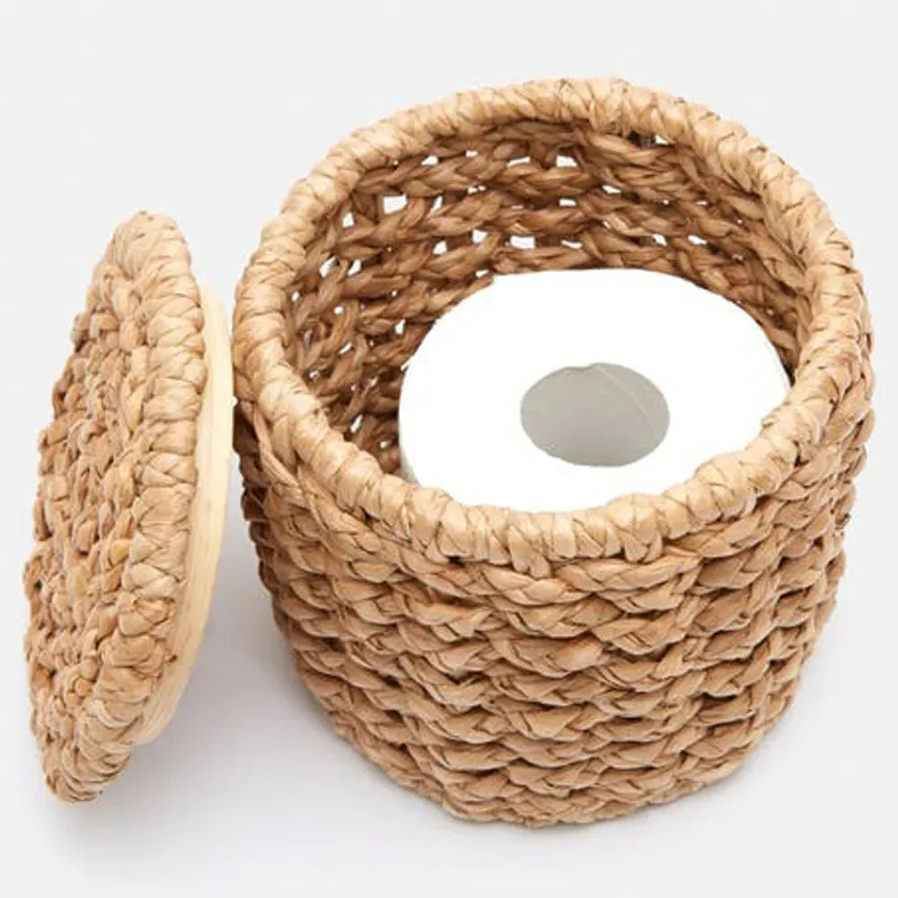 Destin Single Toilet Paper Holder Set of 2 - Brown, Seagrass