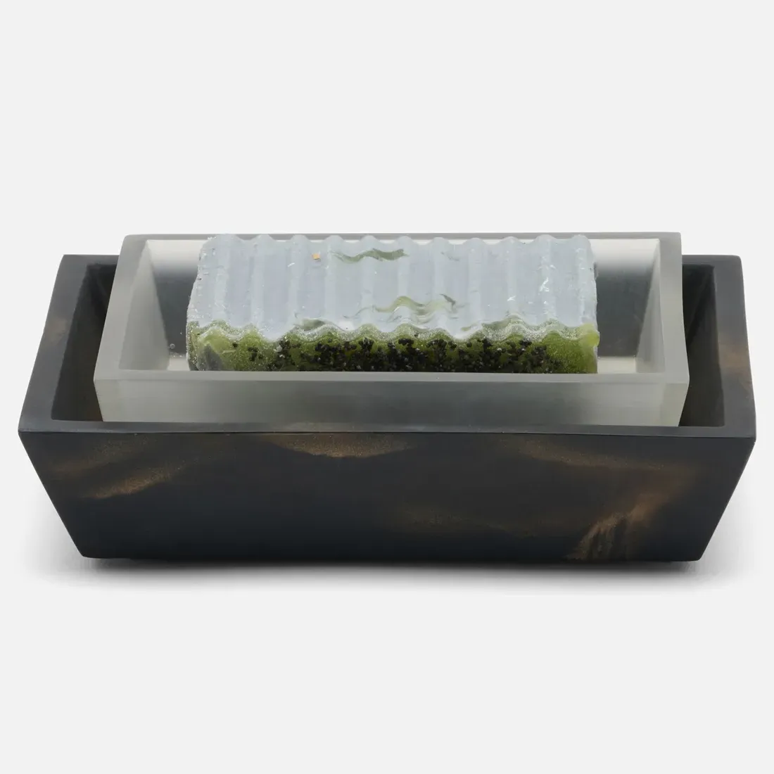 Duluth Soap Dish - Black, Resin