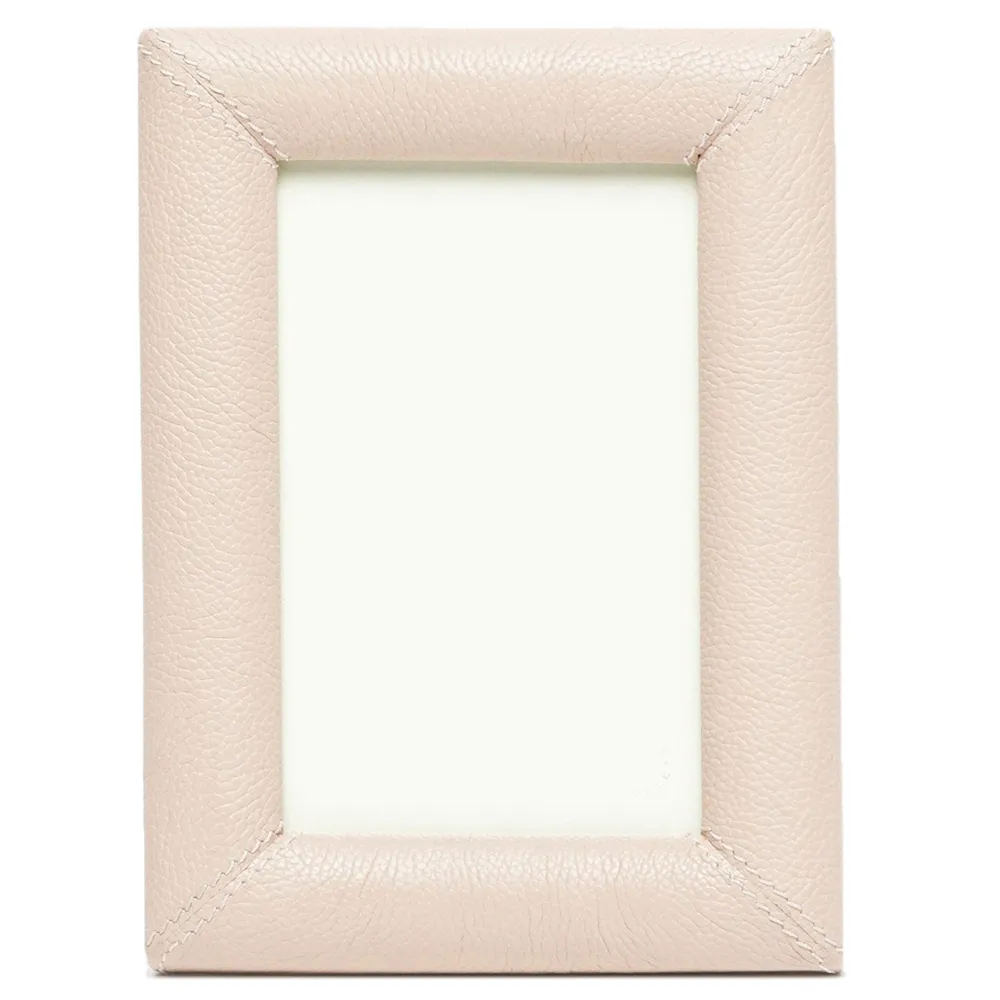 Eton 4x6 Picture Frame - Dusty Rose, Leather image