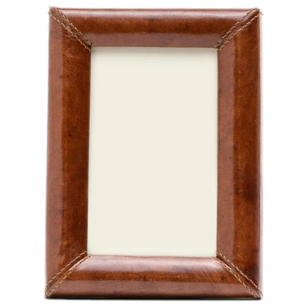 Eton 4x6 Picture Frame - Tobacco, Leather image