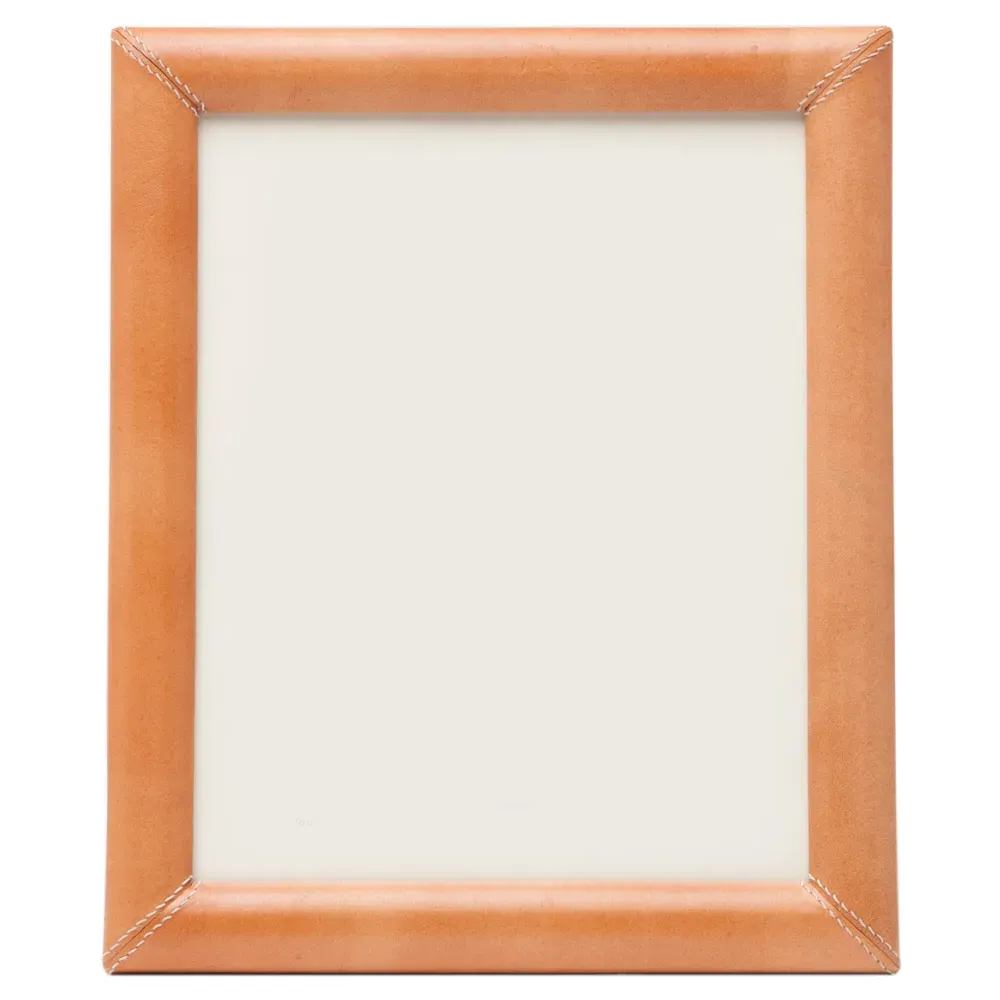 Eton 8x10 Picture Frame - Aged Caramel, Leather
