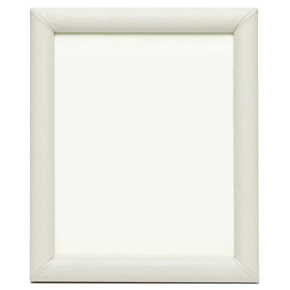 Eton 8x10 Picture Frame - Light Grey, Leather