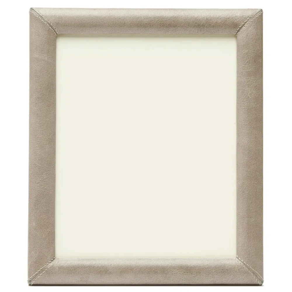 Eton 8x10 Picture Frame - Storm Grey, Leather