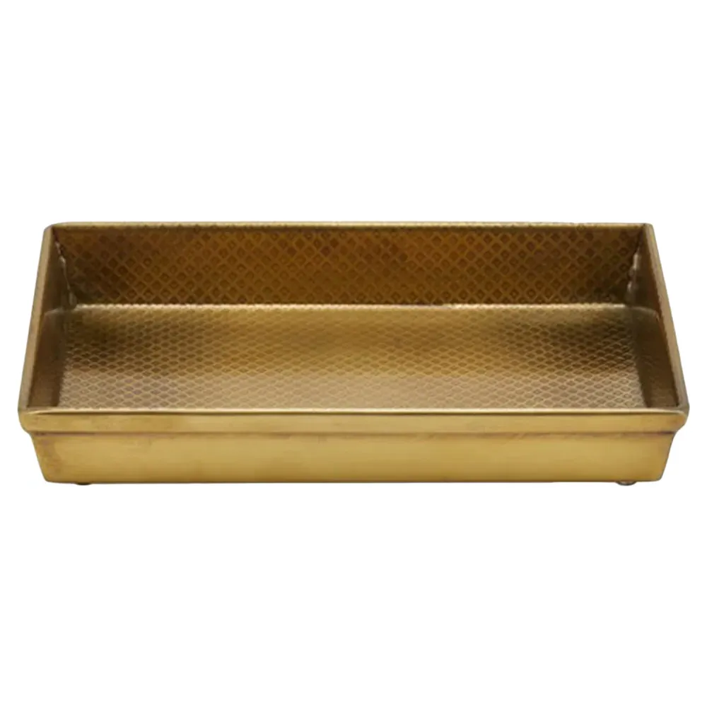 Hagen Soap Dish - Antique Brass, Stainless Steel