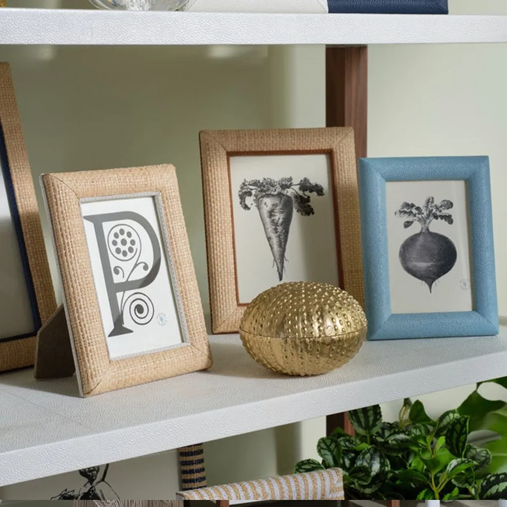 Hanford 5x7 Photo Frame - Brown, Raffia