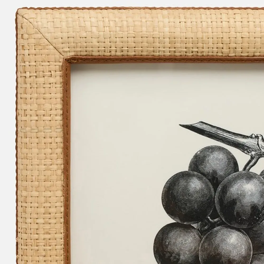 Hanford 8x10 Photo Frame - Brown, Raffia