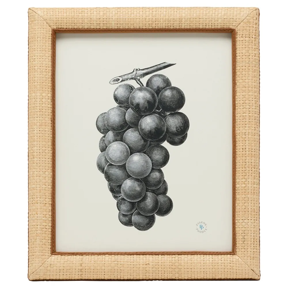 Hanford 8x10 Photo Frame - Brown, Raffia