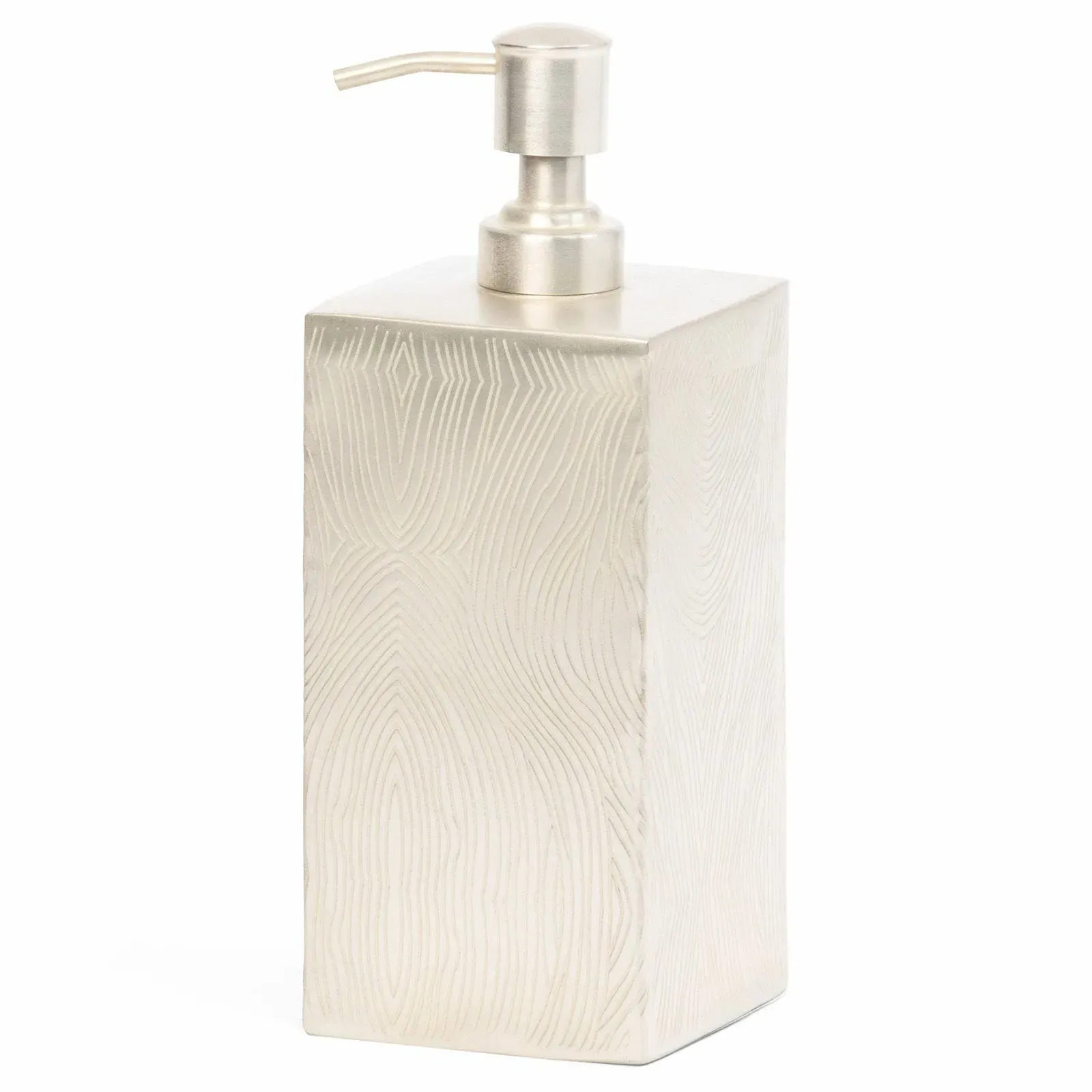 Humbolt Hollywood Large Soap Pump - Silver, Metal