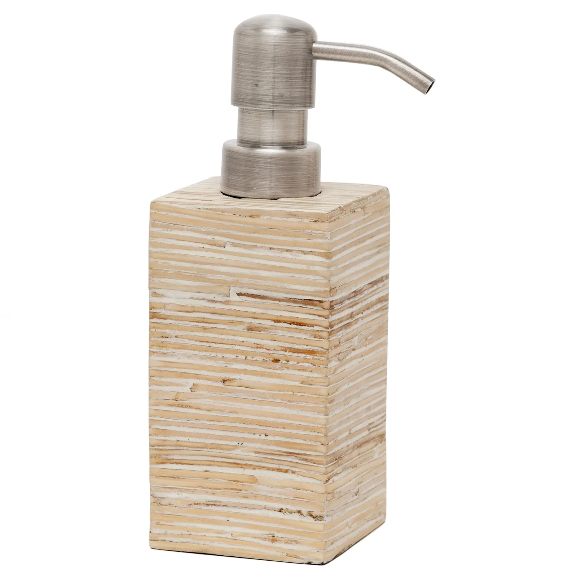 Kona Soap Pump - Beige, Rattan