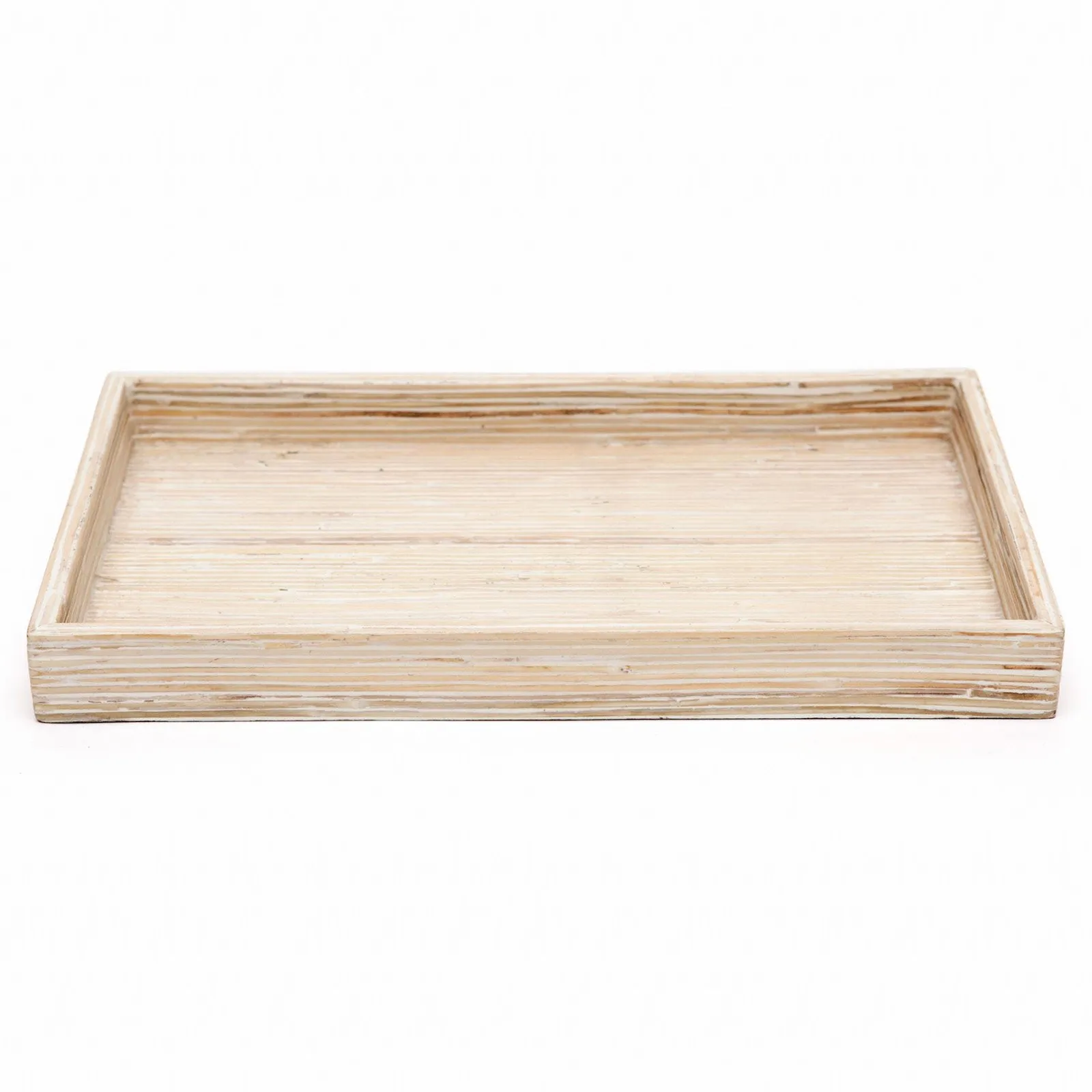 Kona Tray Set - Beige, Rattan