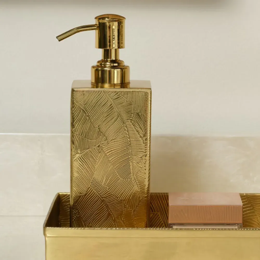 Mancora Soap Pump - Gold, Brass
