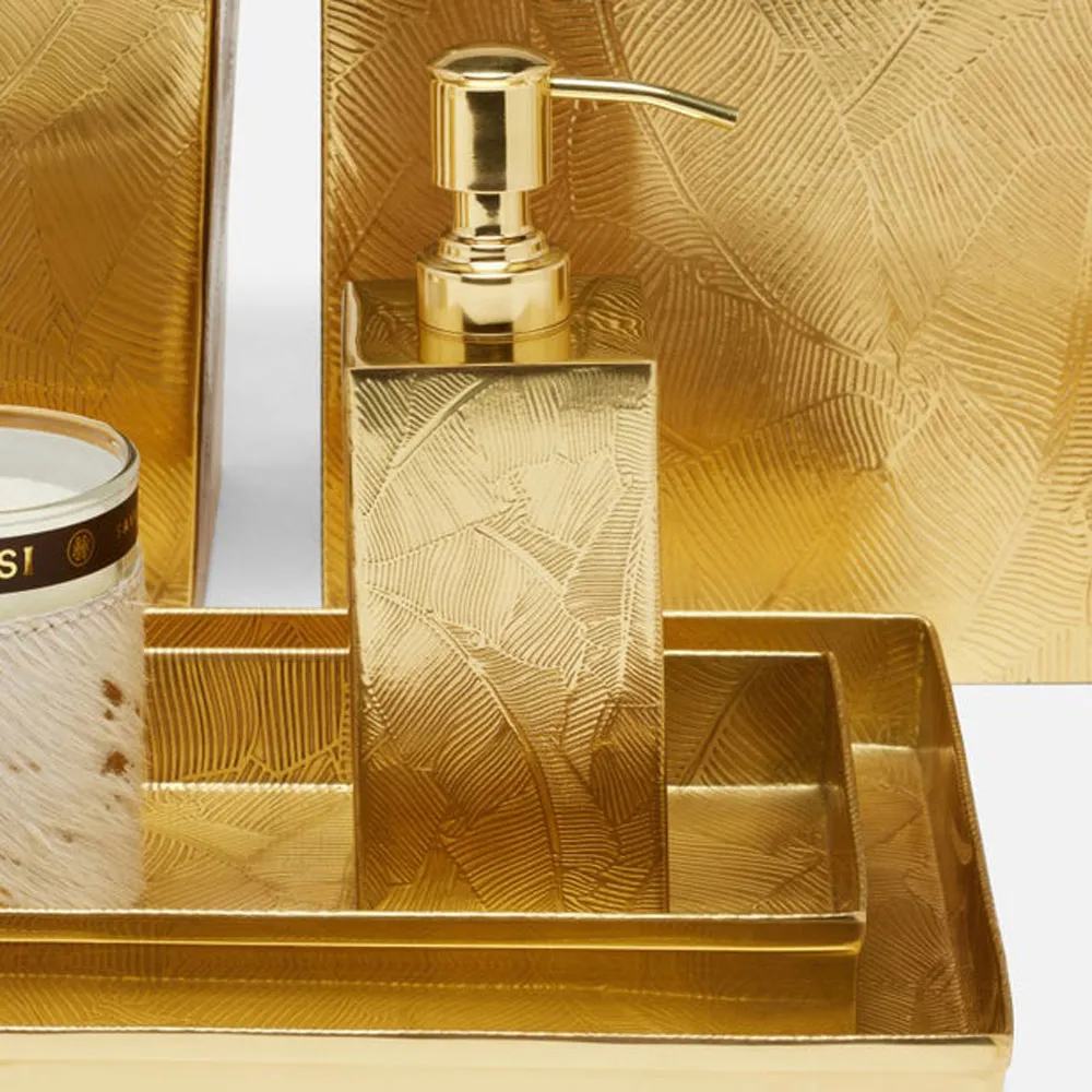 Mancora Soap Pump - Gold, Brass