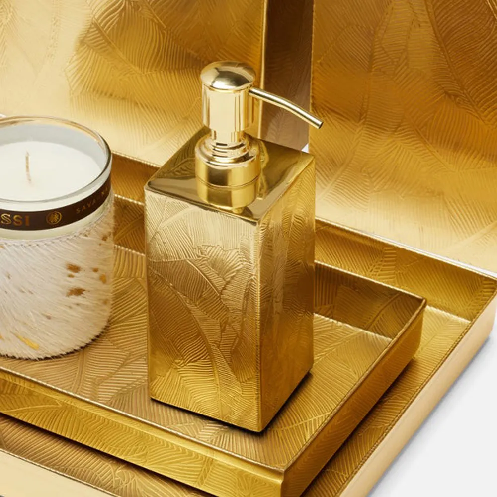 Mancora Soap Pump - Gold, Brass