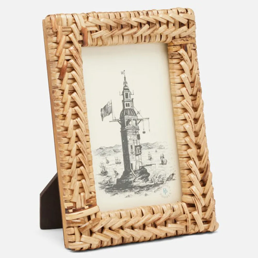 Meribel 4x6 Picture Frame - Natural, Bamboo