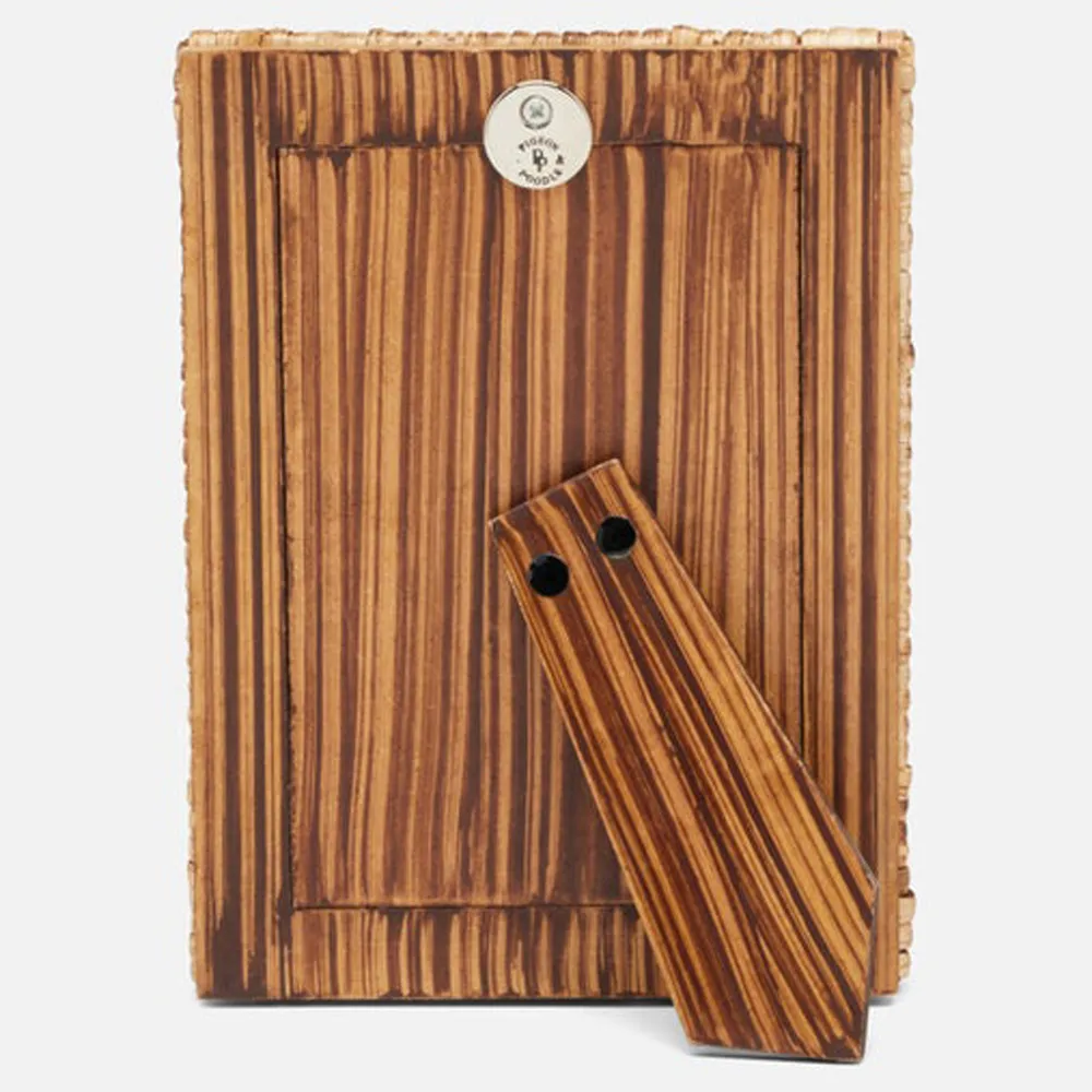 Meribel 4x6 Picture Frame - Natural, Bamboo