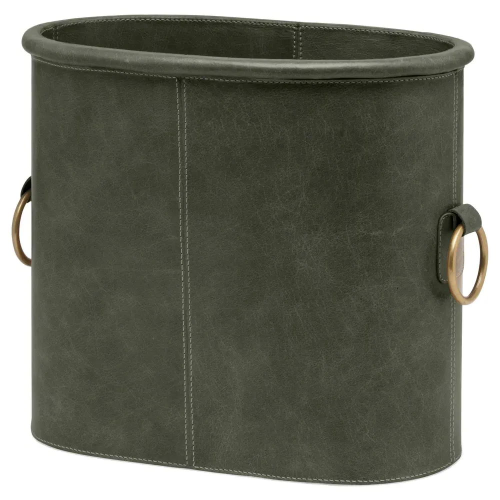Ogden Magazine Holder - Forest, Leather
