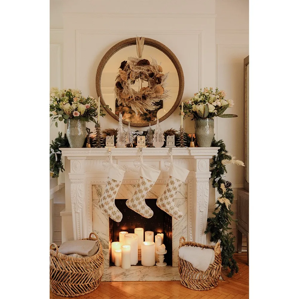 Olivia Floor Basket Set - Natural, Water Hyacinth