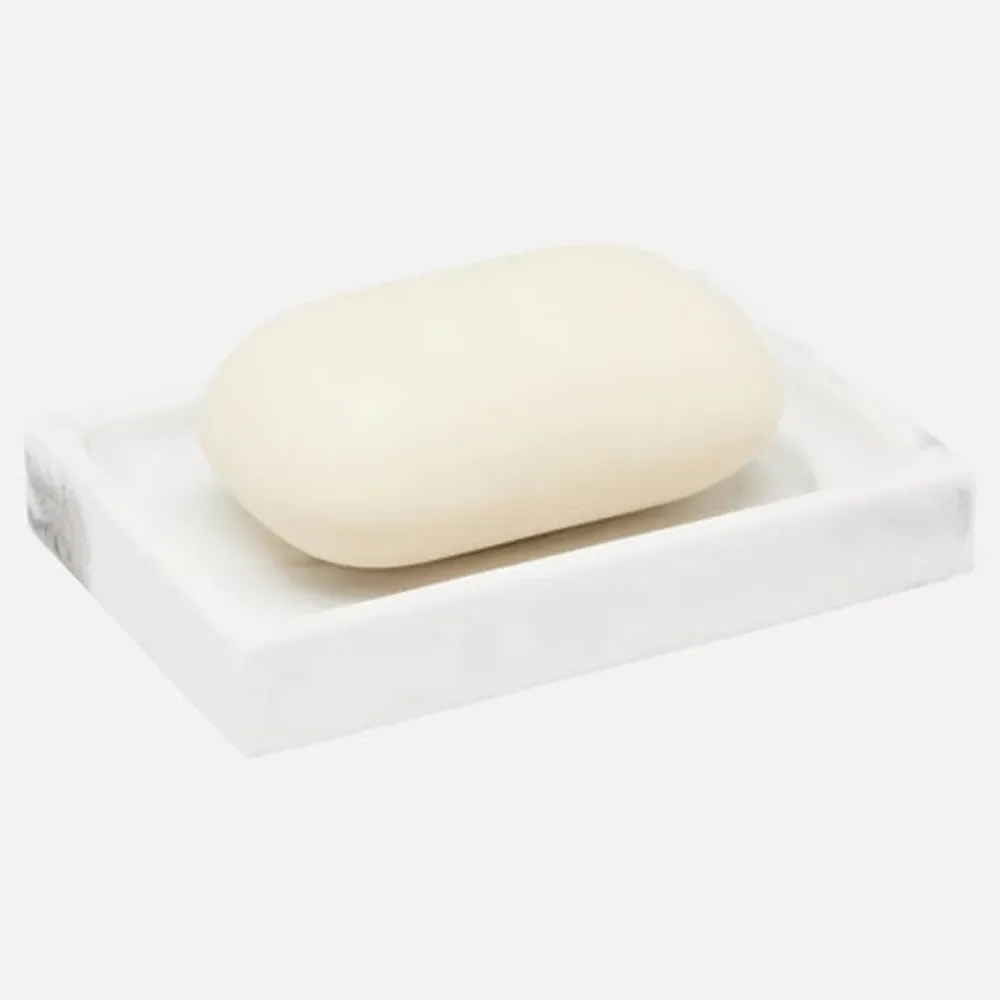 Parma Soap Dish - White, Resin